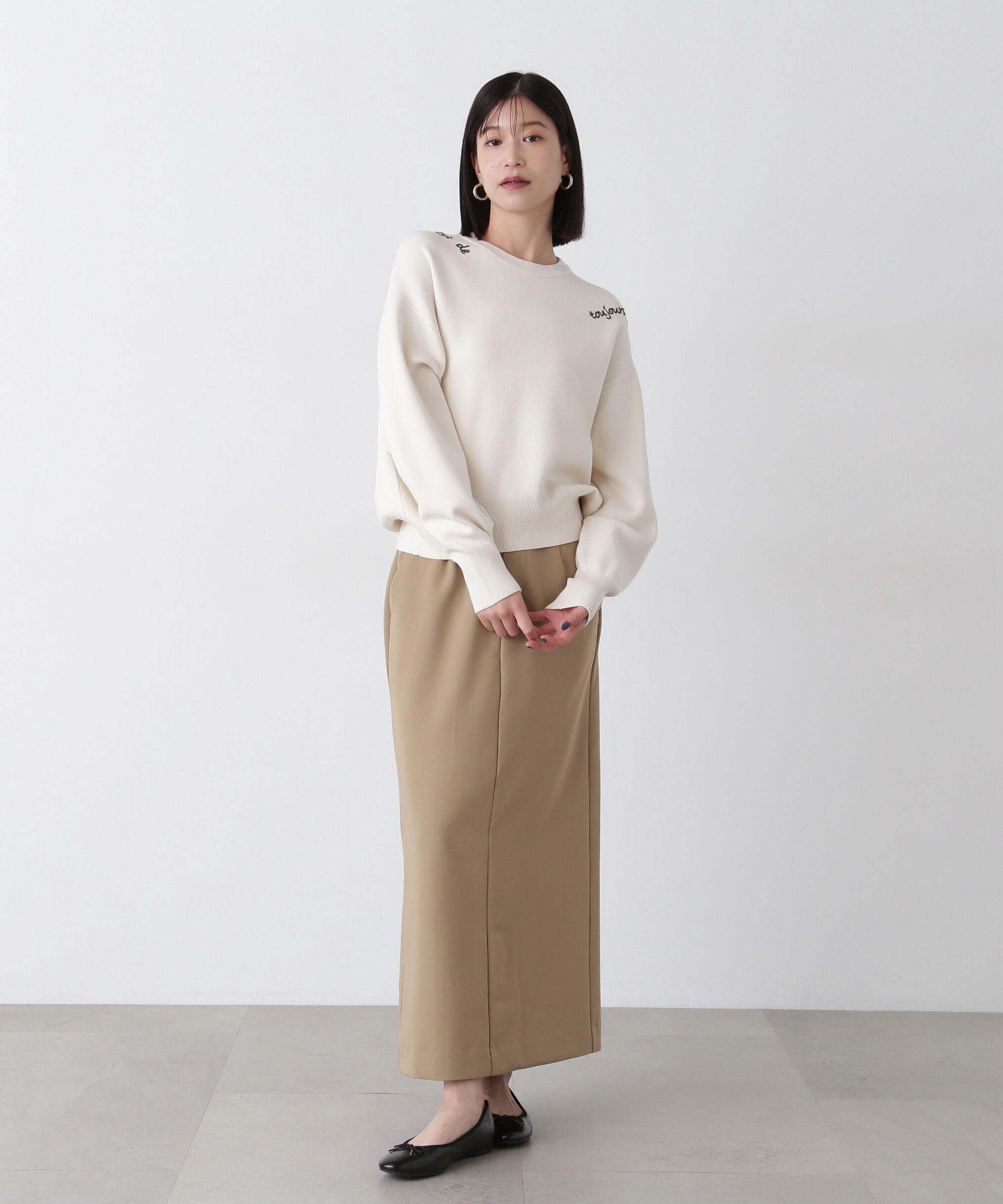  「ツイルマキシスカート」|スカート|