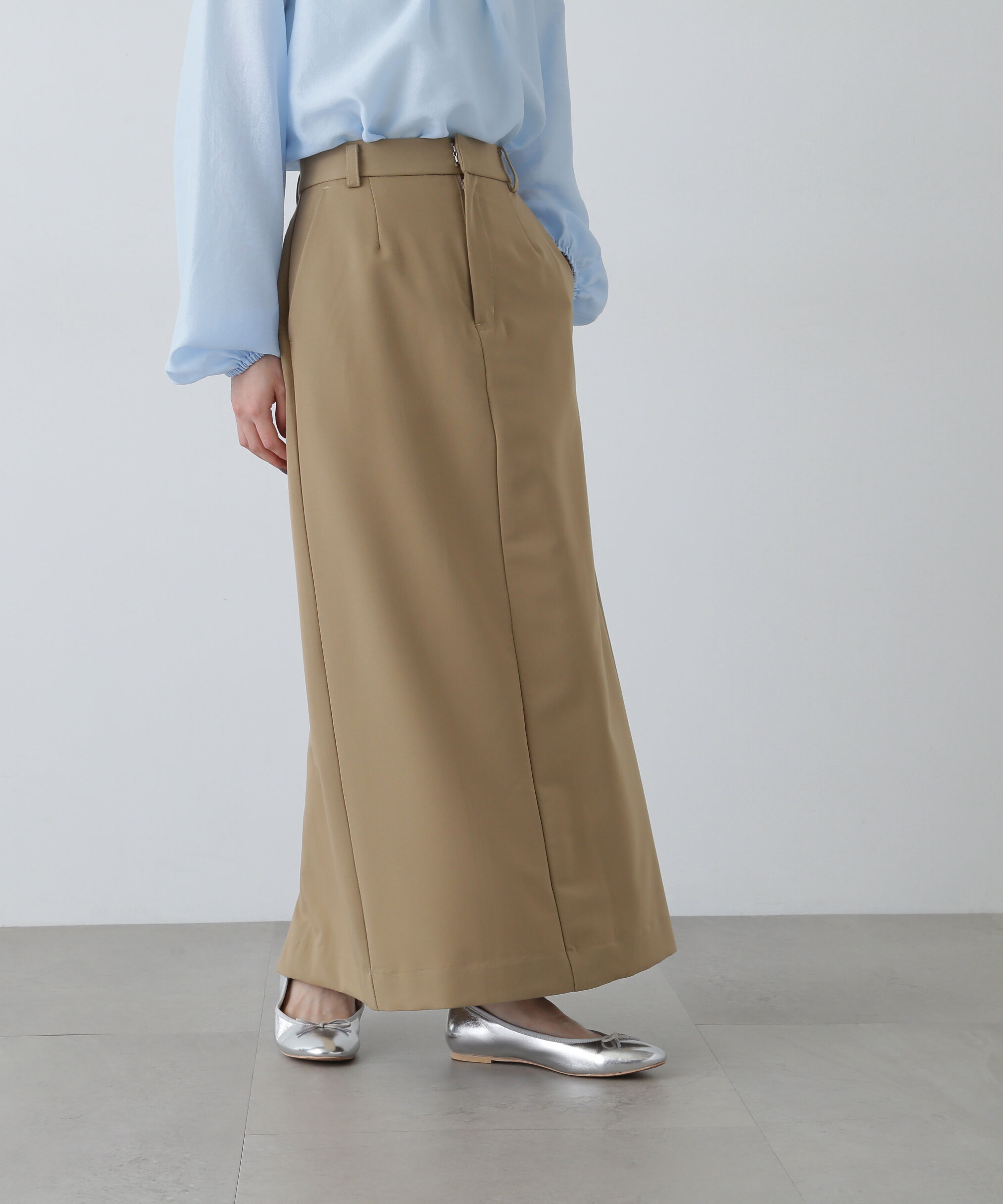  「ツイルマキシスカート」|スカート|