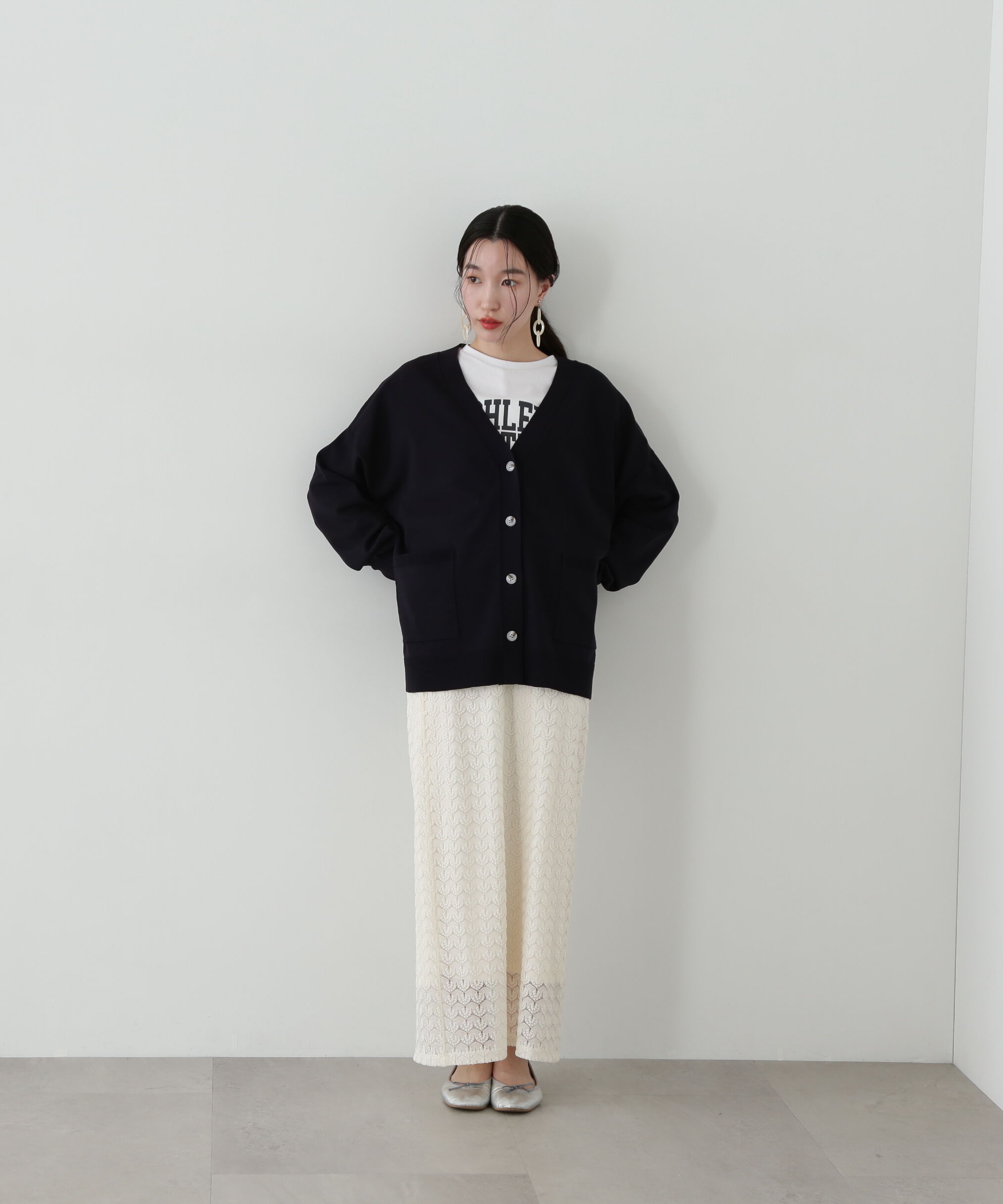  「レースストレートスカート」|スカート|