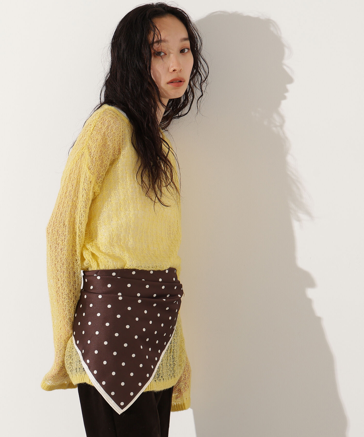  「モヘヤブレンドオーバーニット」|ニット・セーター|