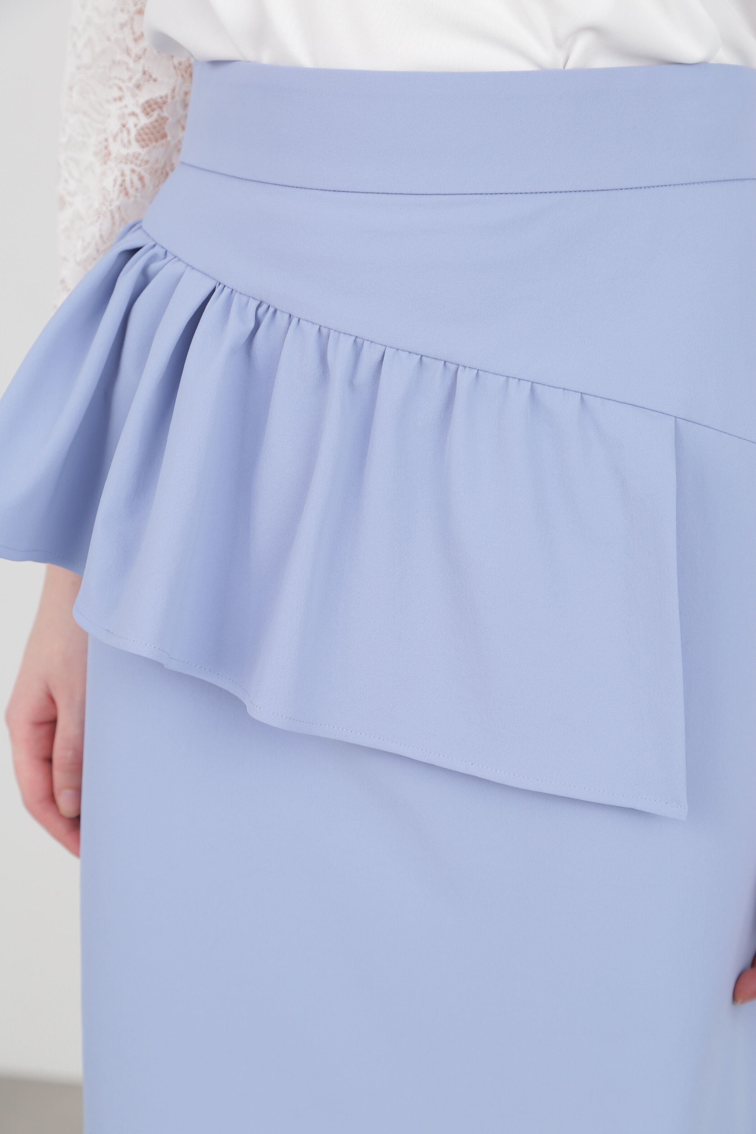  「◆アシンメトリーペプラムスカート」|スカート|