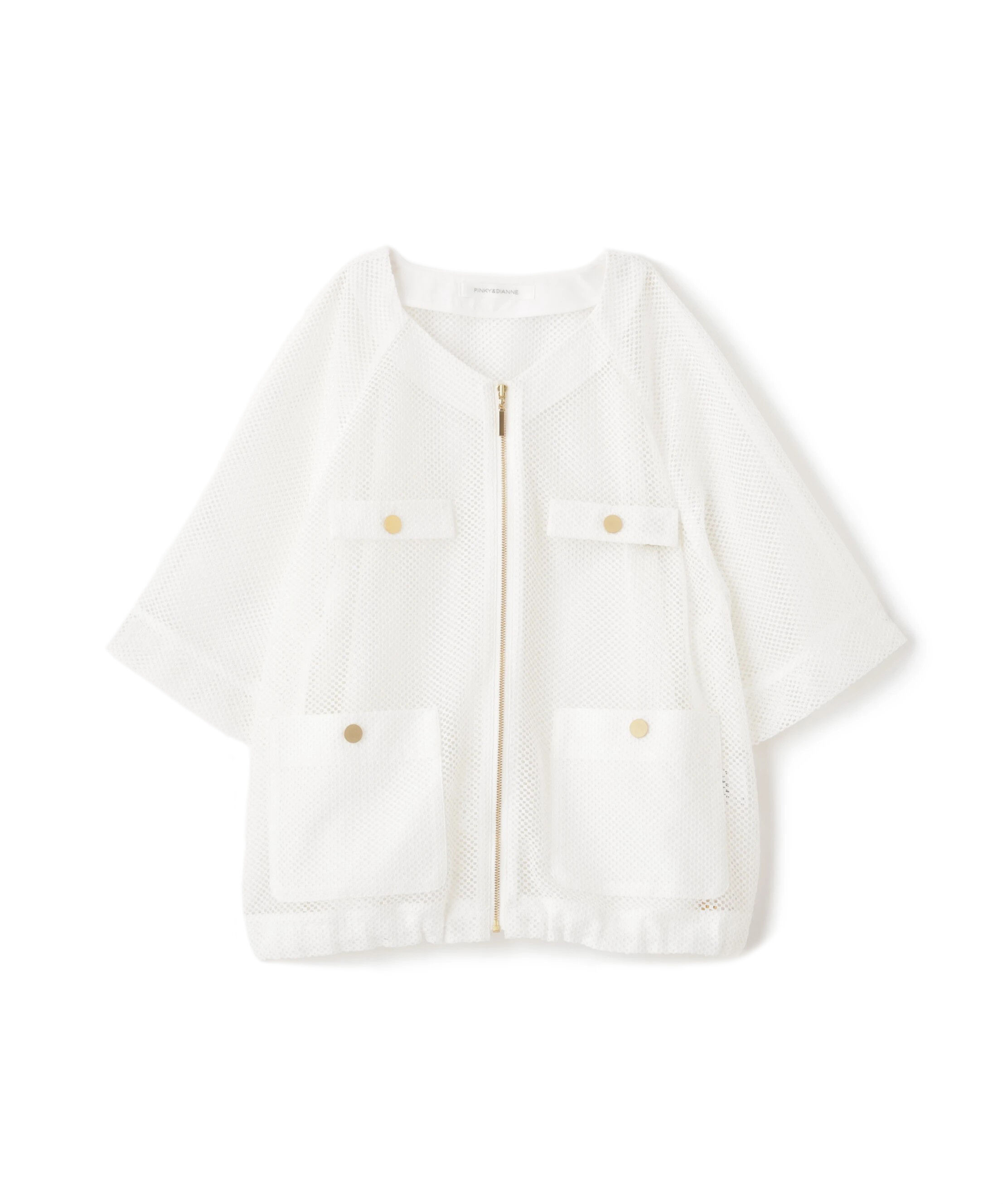  「ダブルラッセルメッシュブルゾン」|その他|