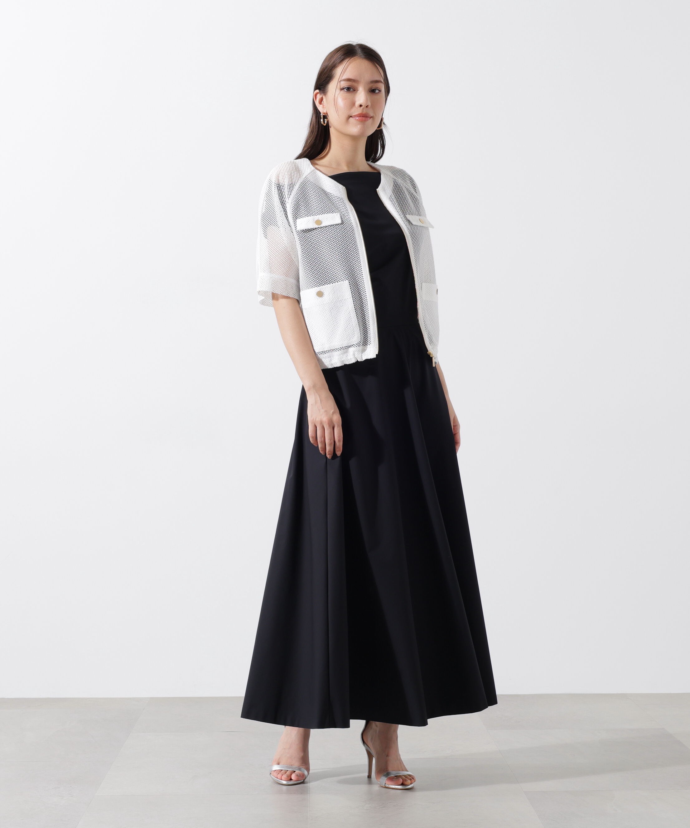  「ダブルラッセルメッシュブルゾン」|その他|