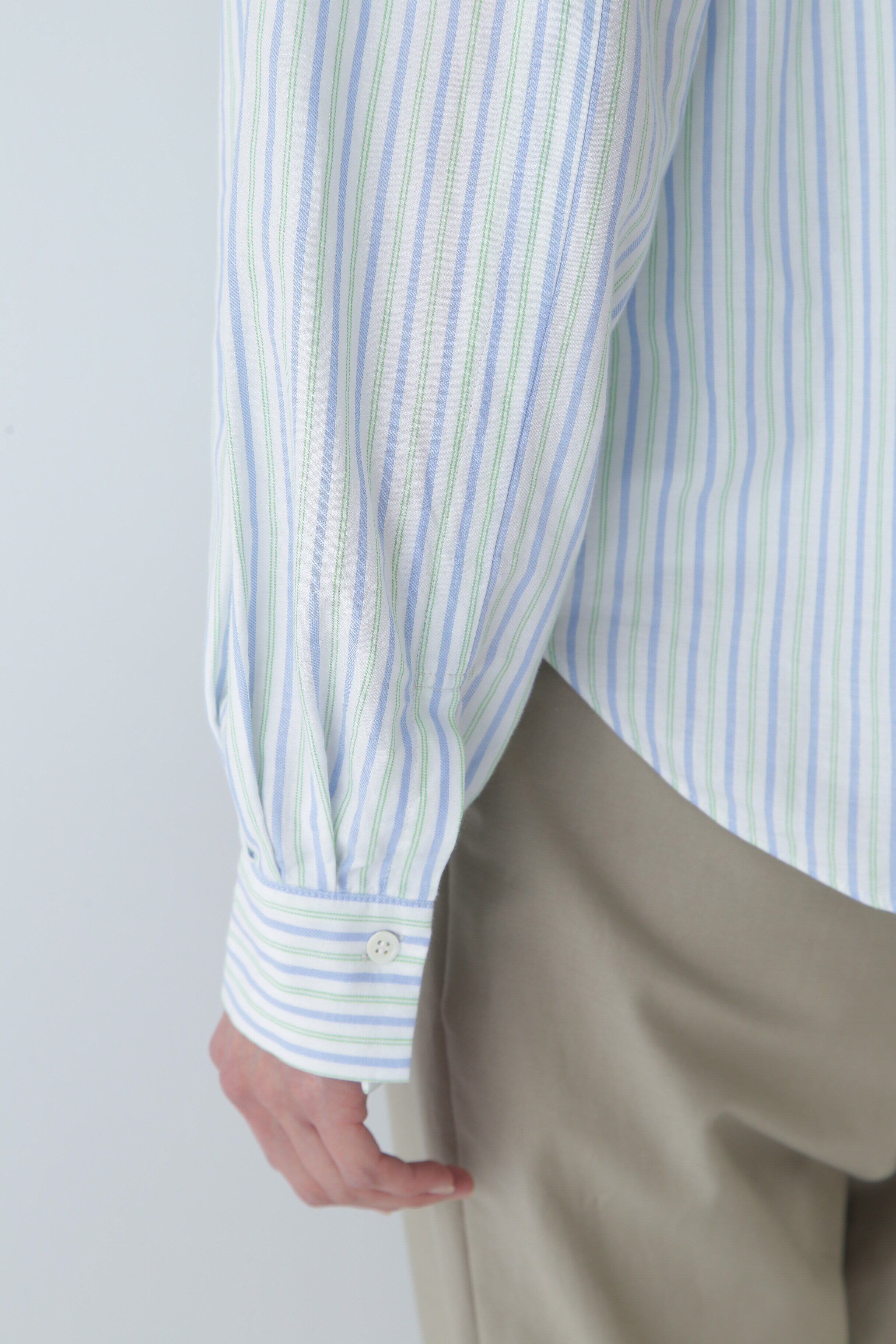  「◆ストライプブラウス」|シャツ・ブラウス|