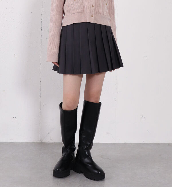 archives「切替プリーツミニスカート」|スカート|