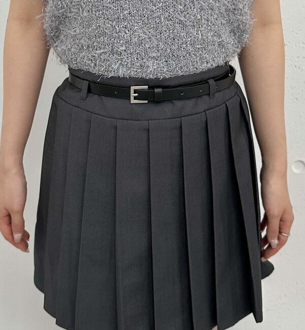archives「切替プリーツミニスカート」|スカート|
