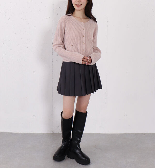 archives「切替プリーツミニスカート」|スカート|