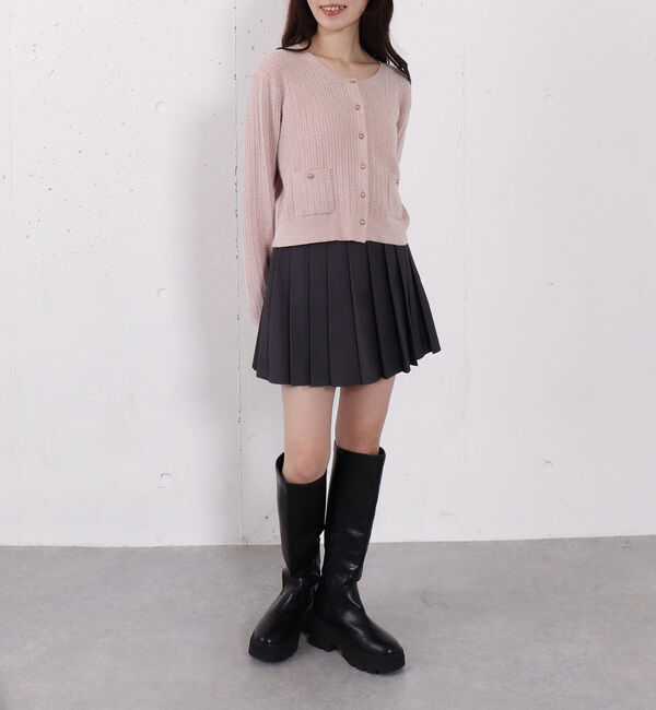 archives「切替プリーツミニスカート」|スカート|