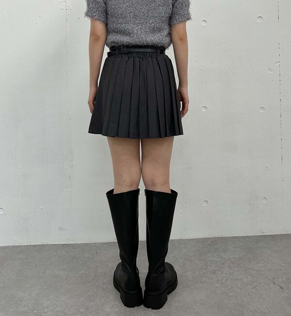 archives「切替プリーツミニスカート」|スカート|