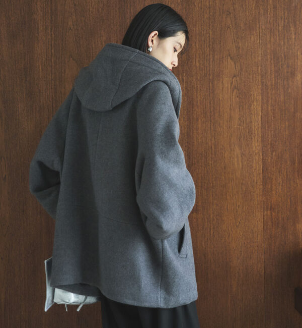 Doux archives「フーディコート」|ダッフルコート|