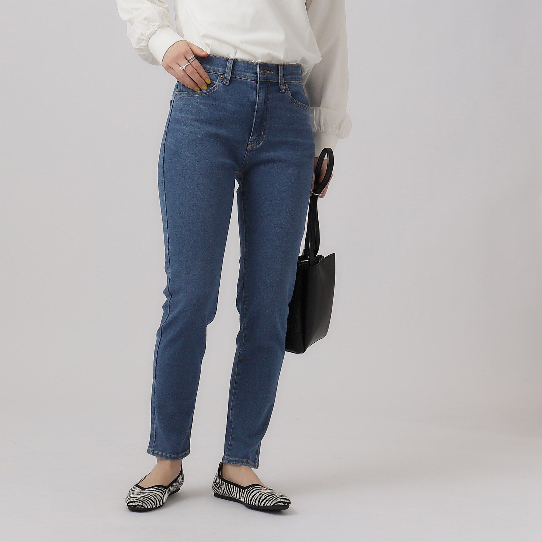 SHOO･LA･RUE「デニムスキニーパンツ」|デニム|