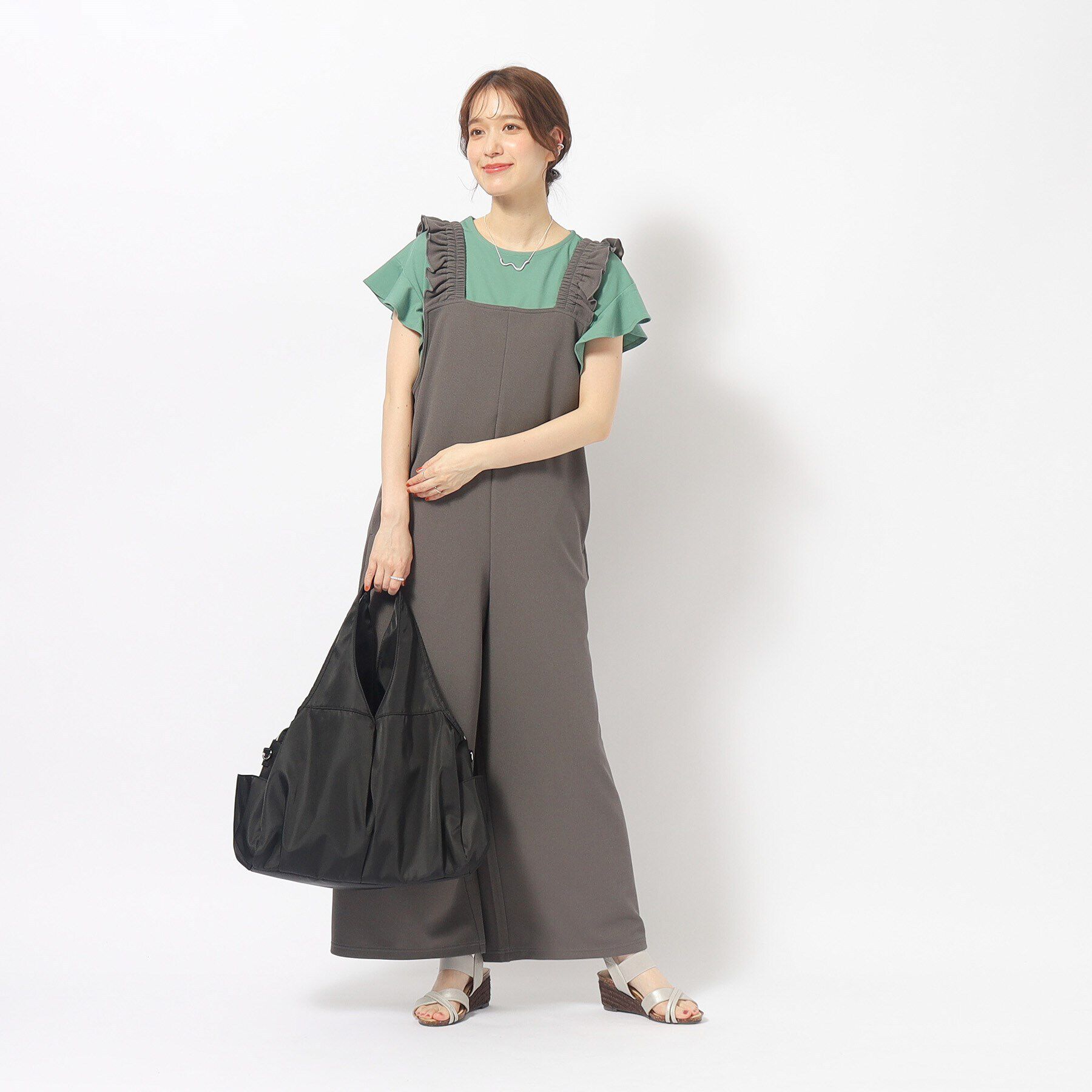 SHOO･LA･RUE「【撥水／2WAY】ビッグポケットトートバッグ」|トートバッグ|