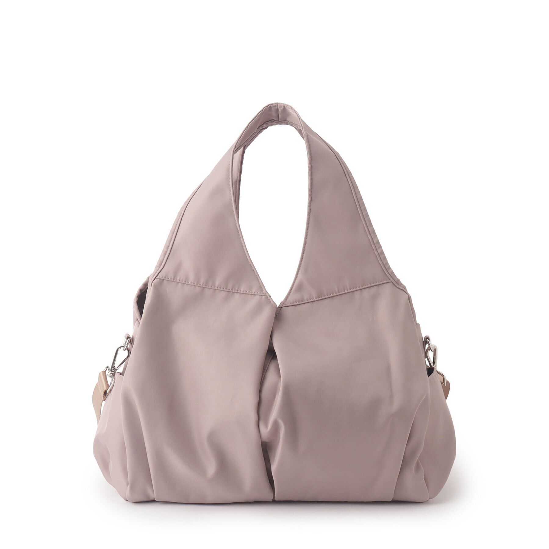 SHOO･LA･RUE「【撥水／2WAY】ビッグポケットトートバッグ」|トートバッグ|パープル(081)