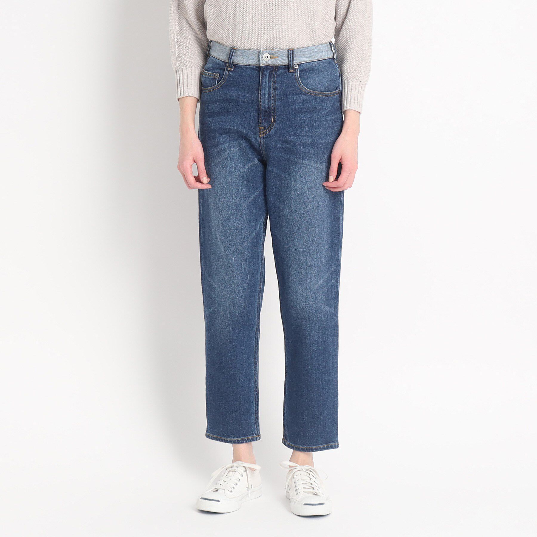 Dessin「【リンクコーデ・CALVERTON】テーパードデニムパンツ＜S～L＞」|デニム|