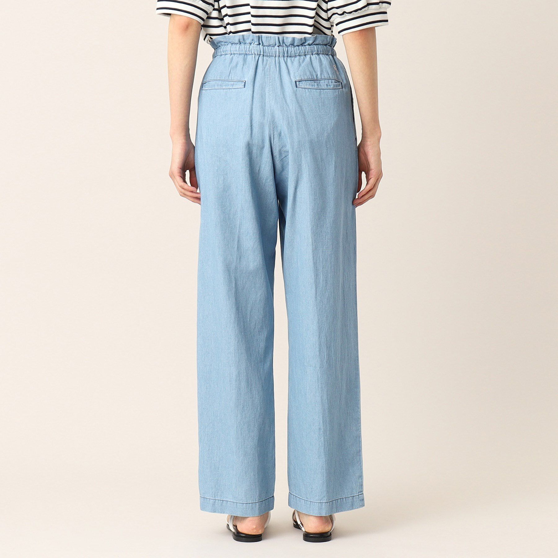 Dessin「【洗える】リラックスデニムパンツ（XS～L）」|デニム|