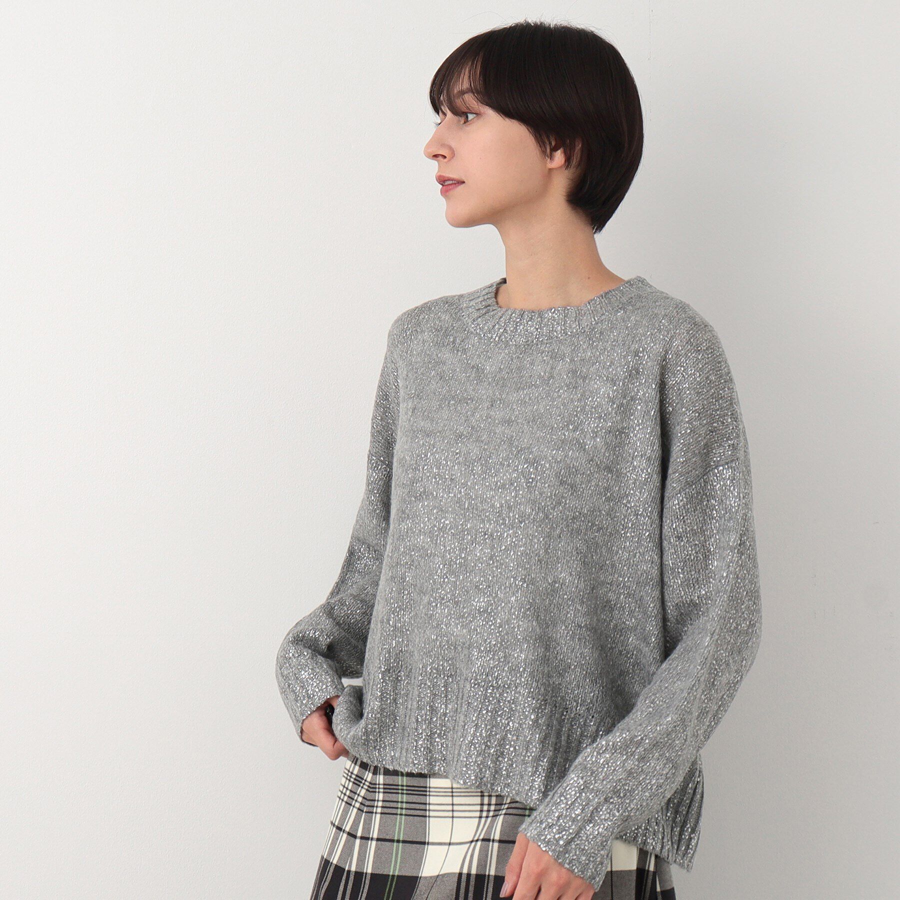 Dessin「箔プリントニット」|ニット・セーター|