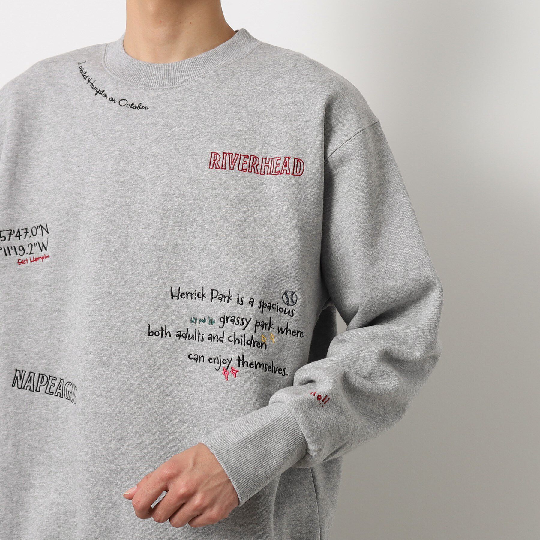 Dessin「落書きモチーフスウェット」|パーカー|