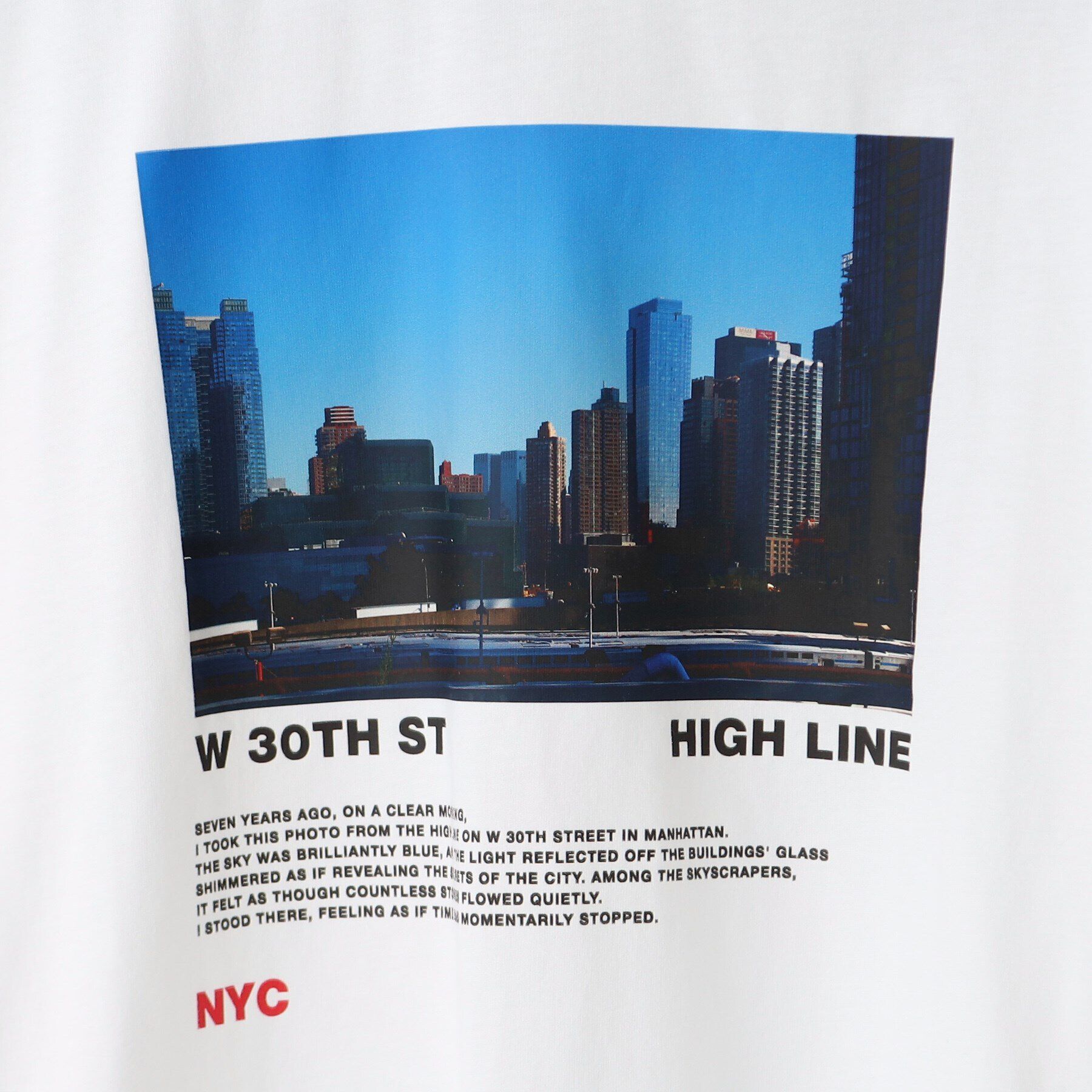 Dessin「【ユニセックス・洗える】フォトプリントロングスリーブTシャツ」|Tシャツ・カットソー|