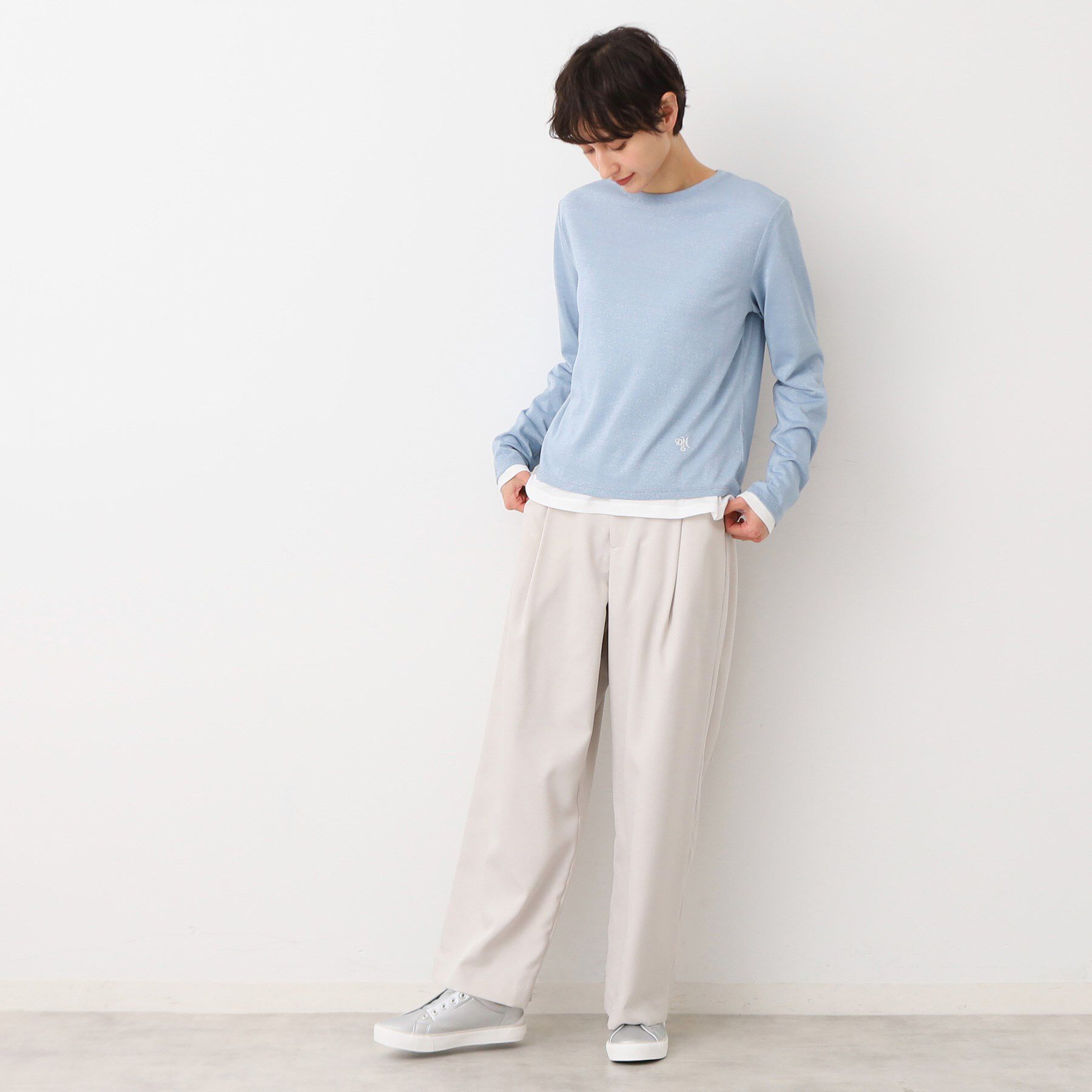 Dessin「【洗える】シアーカットソー」|Tシャツ・カットソー|