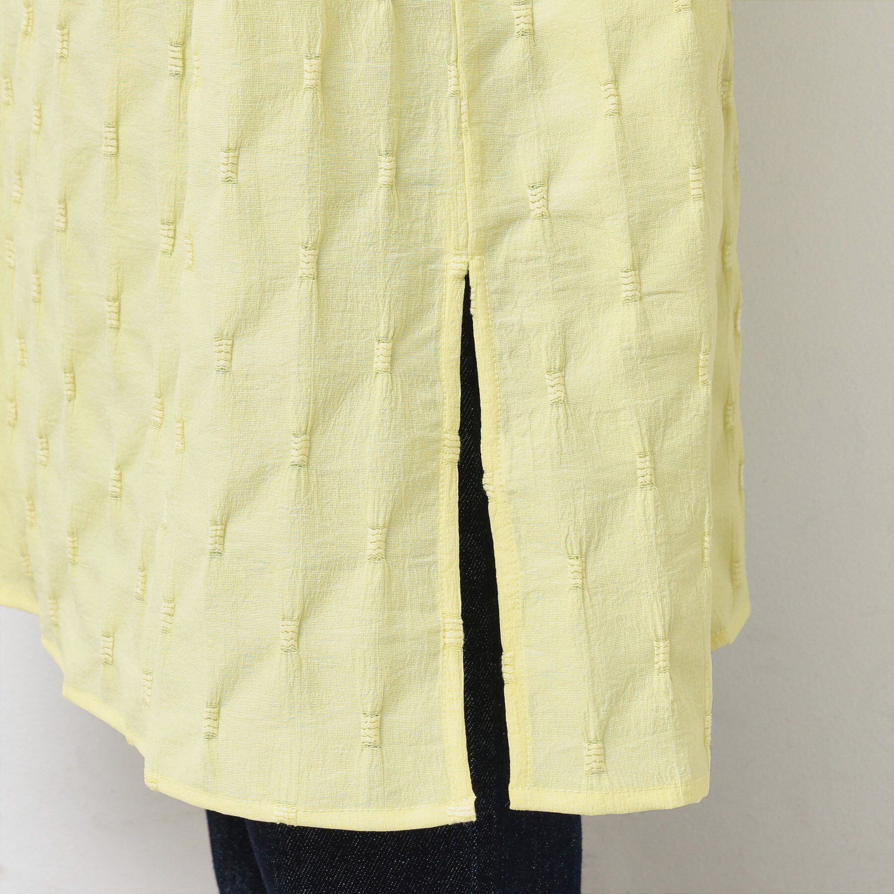 Dessin「【洗える／五分袖】ジャカードワンピース」|ワンピース|