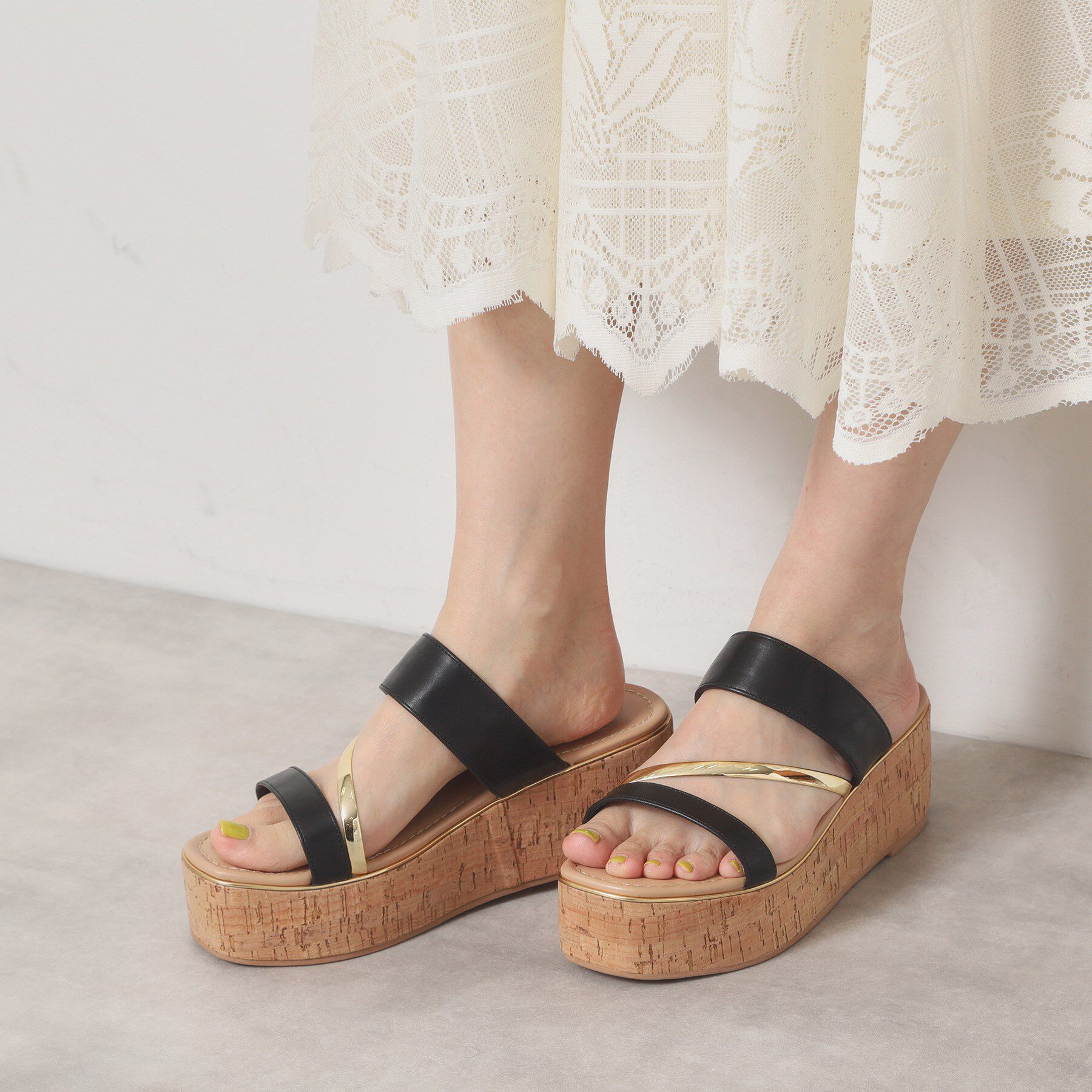 ITS&rsquo;DEMO「【M・L展開】厚底サンダル」|サンダル|