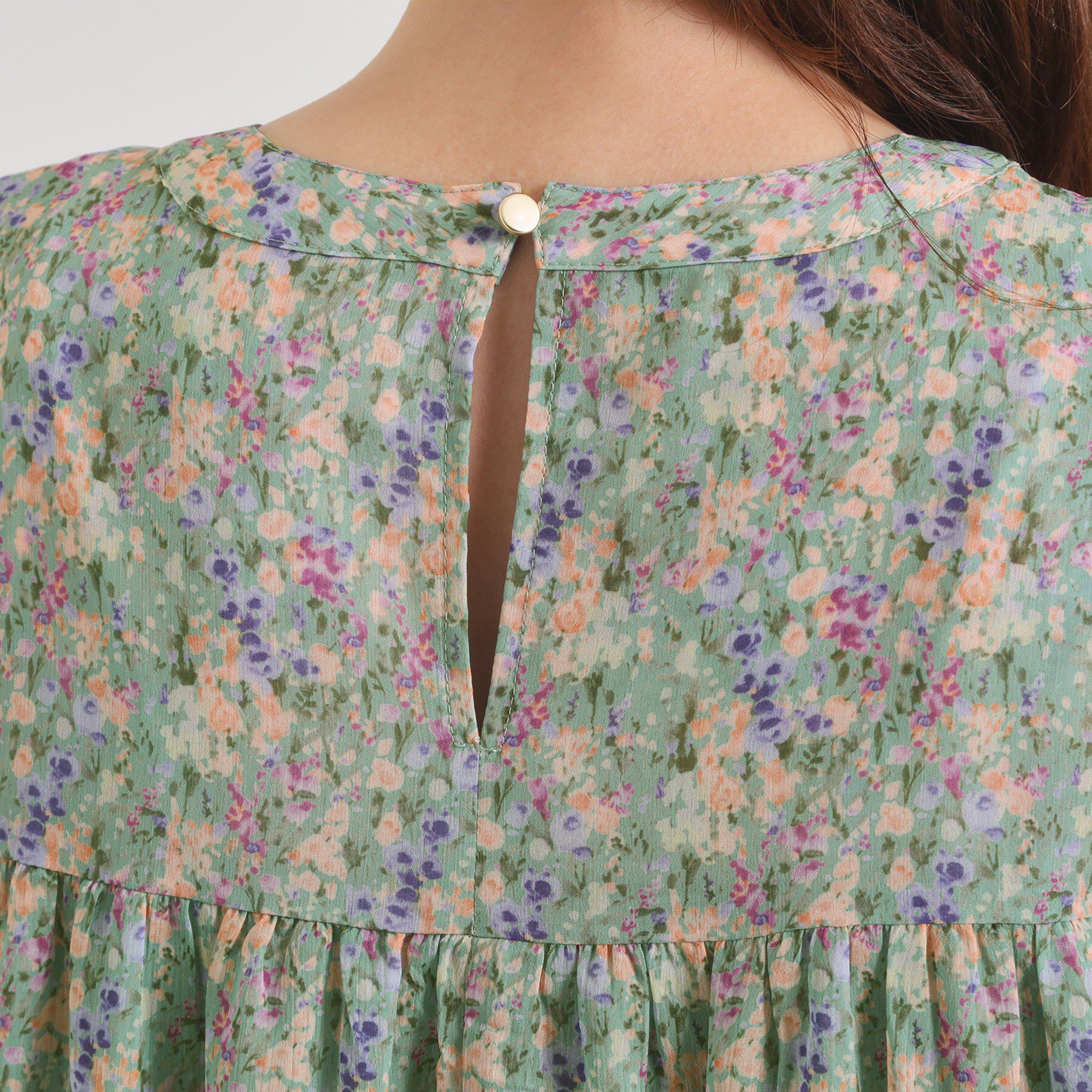 ITS&rsquo;DEMO「【洗濯機OK】マキシ丈ワンピース」|ワンピース|