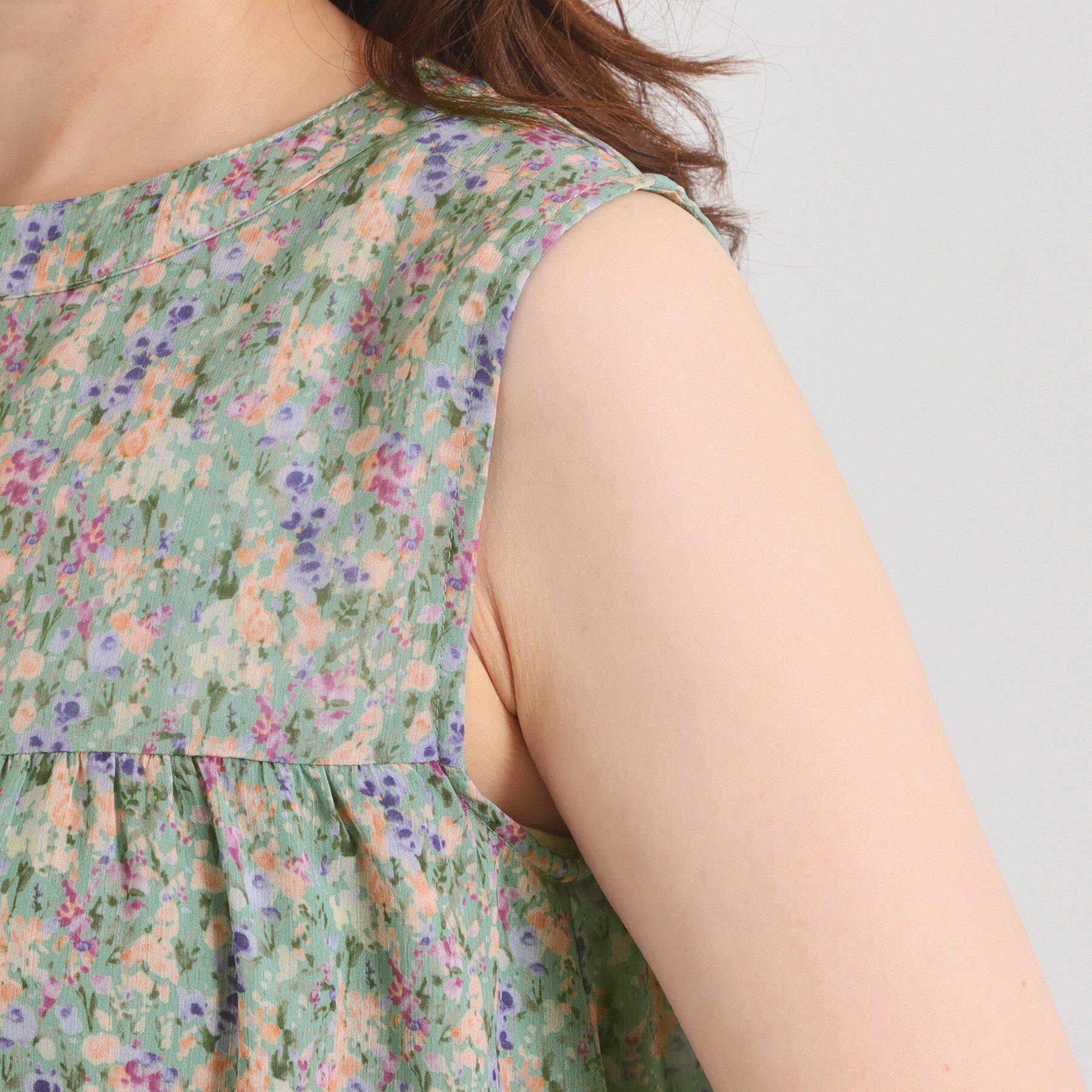 ITS&rsquo;DEMO「【洗濯機OK】マキシ丈ワンピース」|ワンピース|