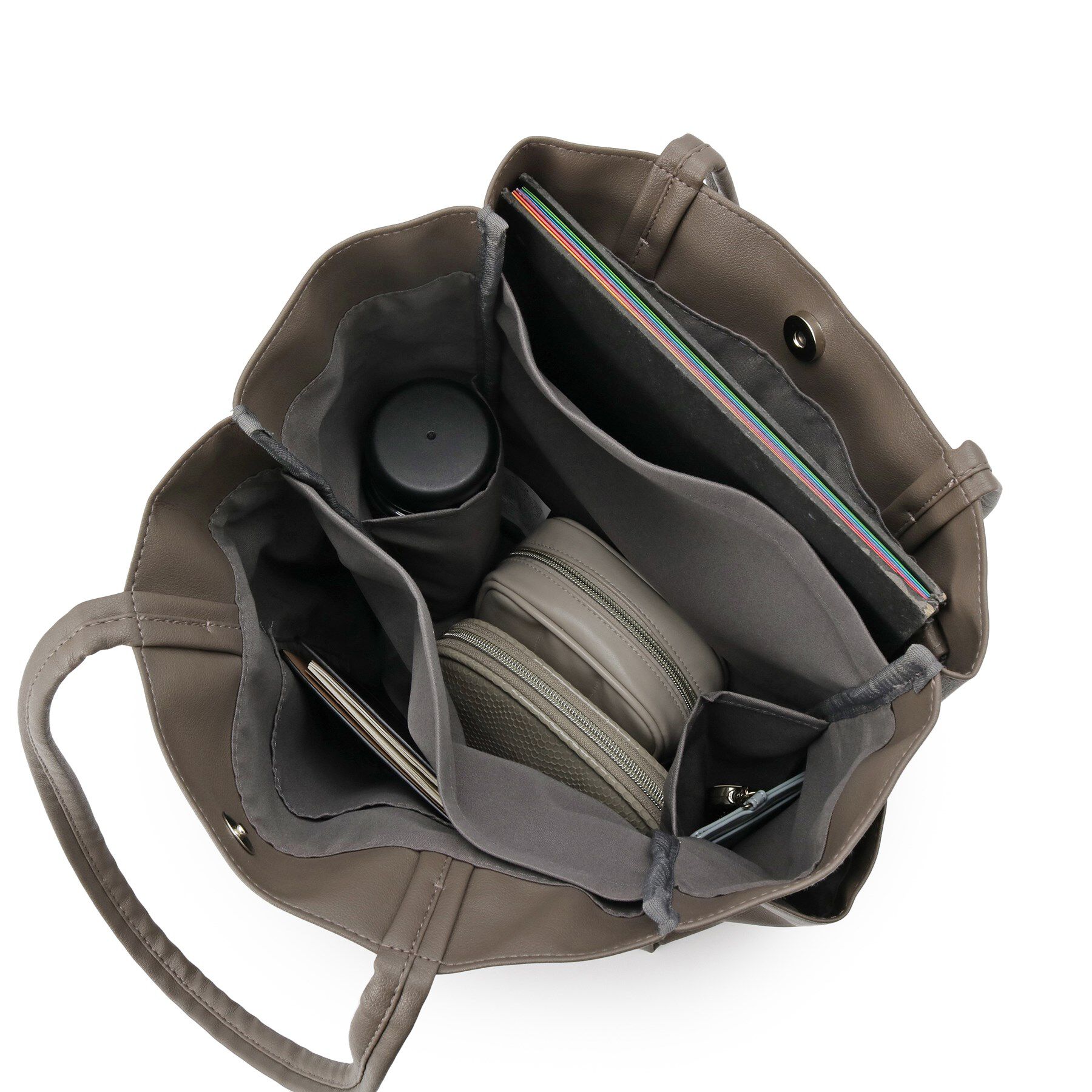 ITS&rsquo;DEMO「【A4対応／6ポケット】収納上手になれるトート」|トートバッグ|