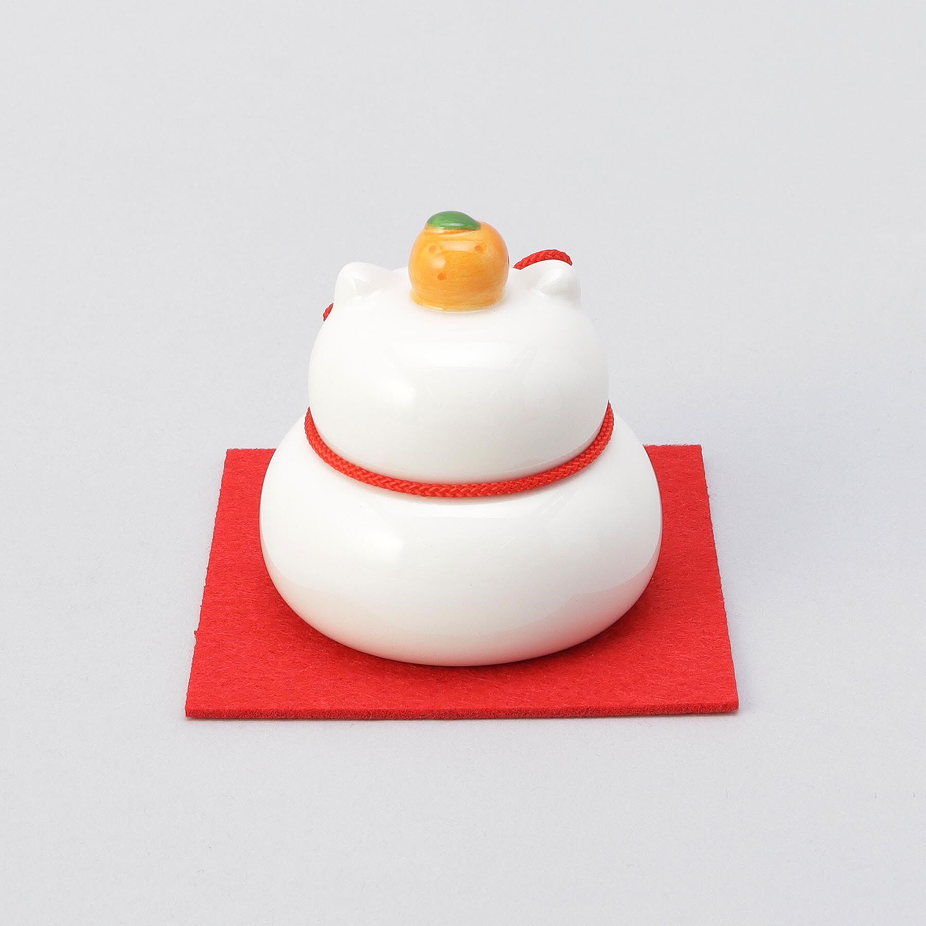 212 KITCHEN STORE「陶器の猫鏡餅 S」|その他|