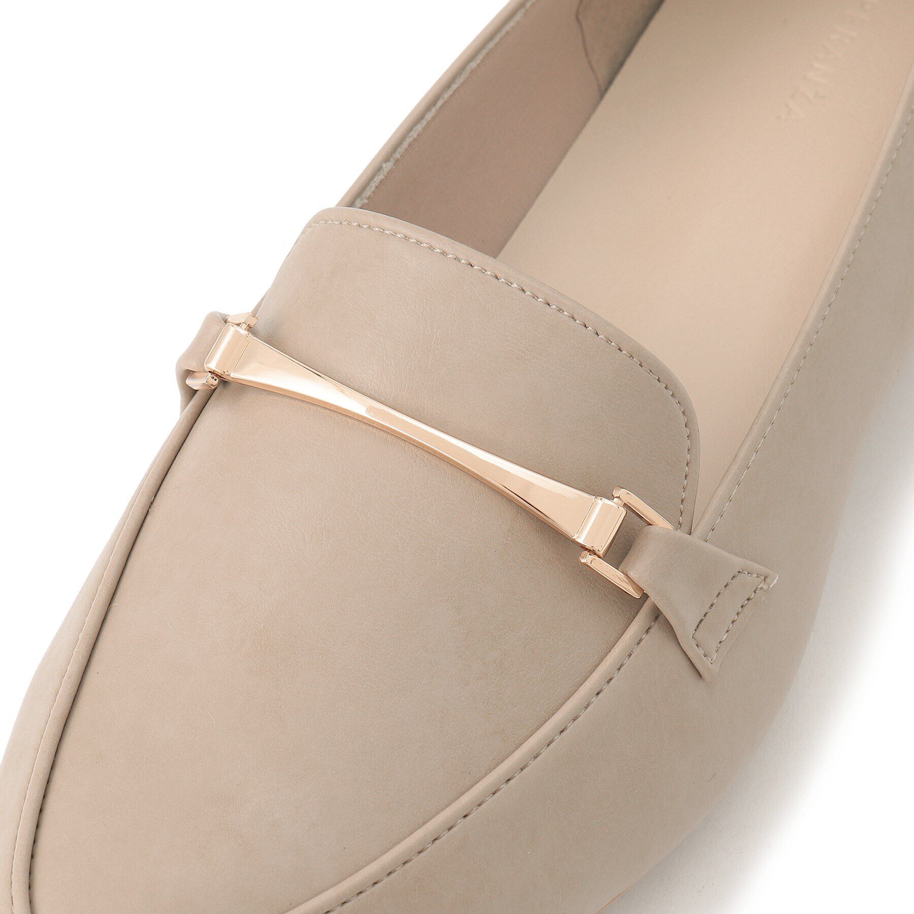 ESPERANZA「ビット付きポインテッドトゥローファーパンプス」|パンプス|