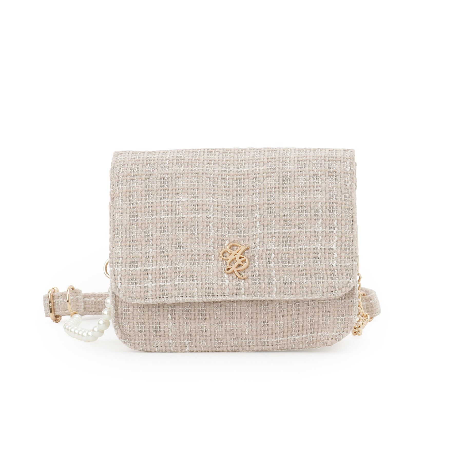 Ober Tashe「フェイクパール&times;チェーンベルト ミニショルダー」|ショルダー・メッセンジャー|