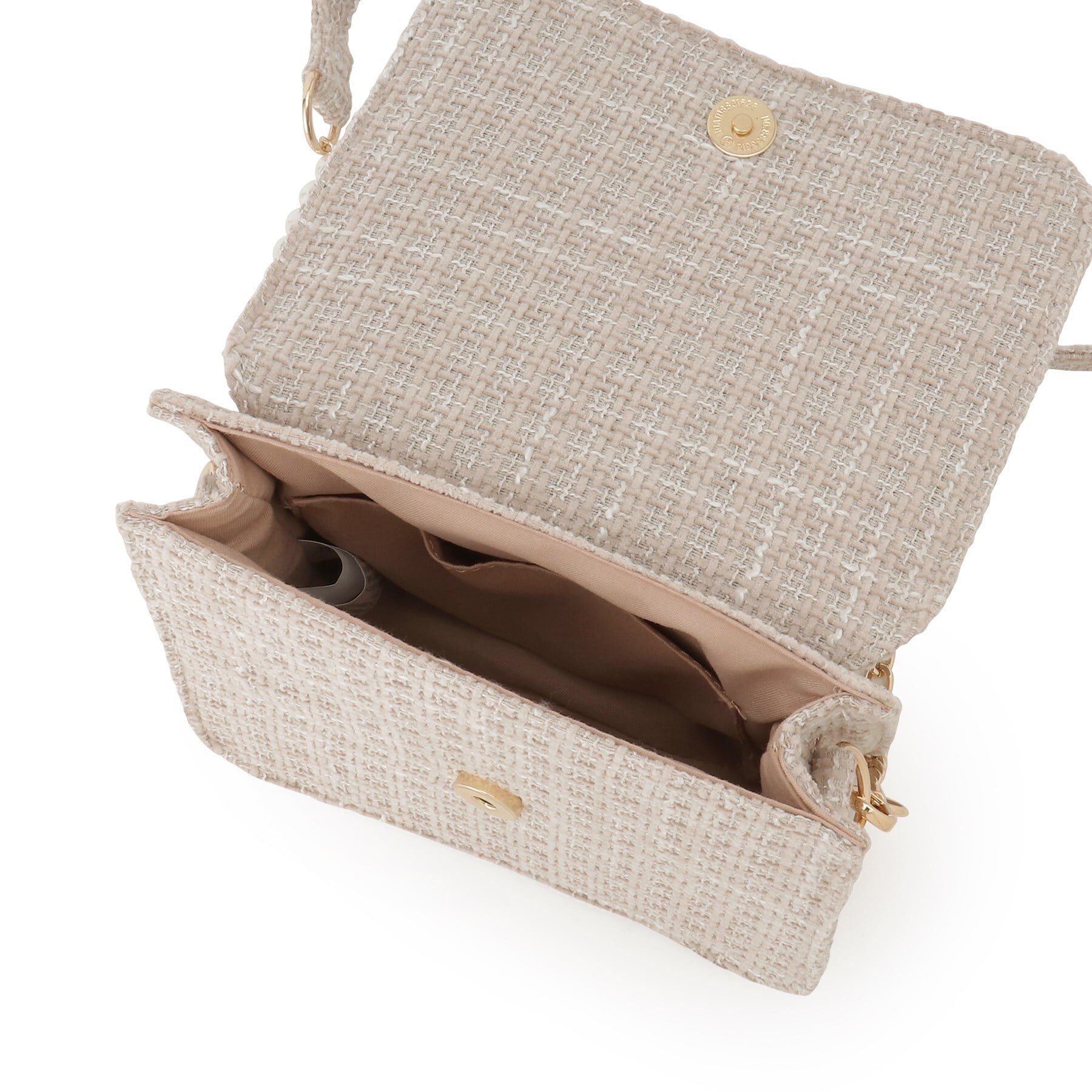 Ober Tashe「フェイクパール&times;チェーンベルト ミニショルダー」|ショルダー・メッセンジャー|