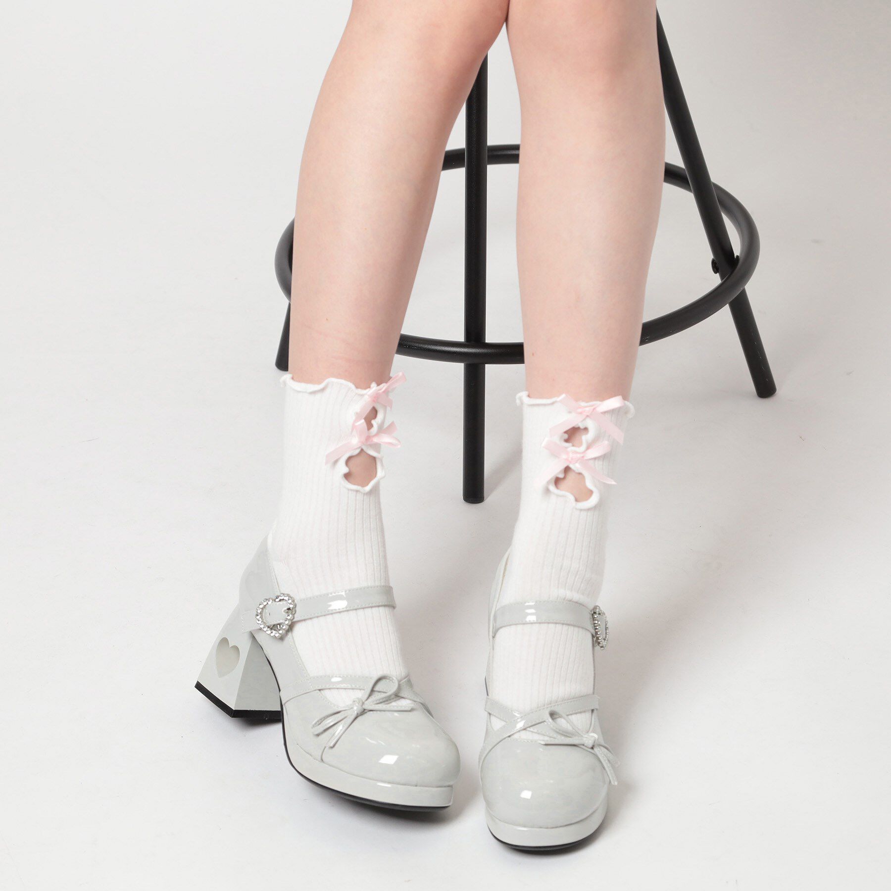 csT&P「厚底ハートヒールストラップパンプス」|パンプス|