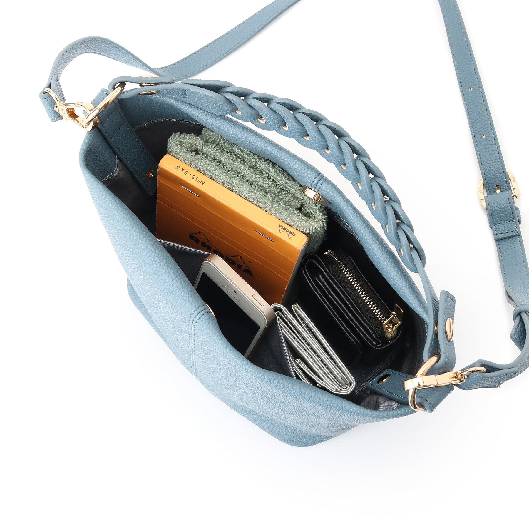 ESPERANZA「2WAYチェーン編みハンドルショルダーバッグ」|ショルダー・メッセンジャー|