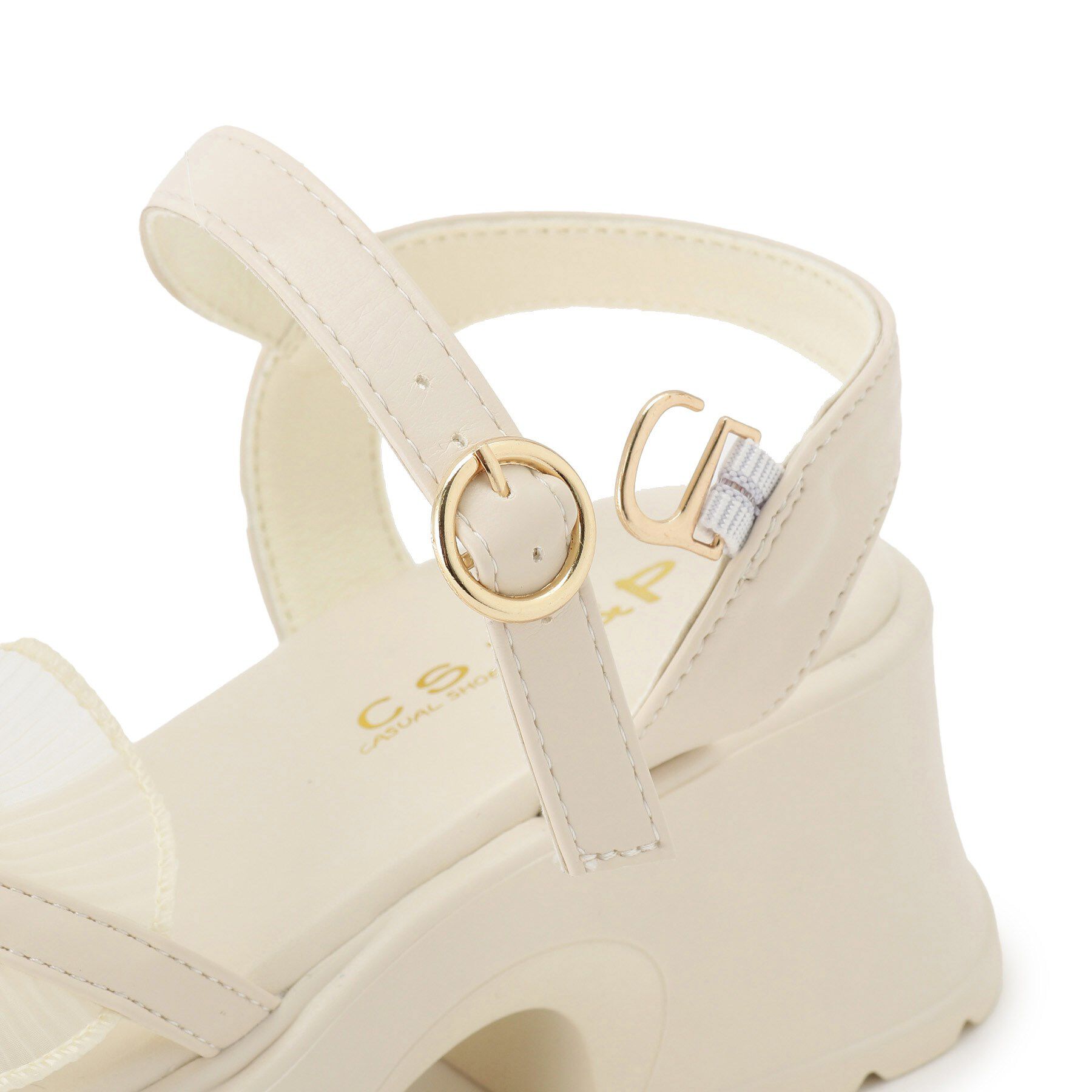 csT&P「チュールフリルサンダル」|サンダル|