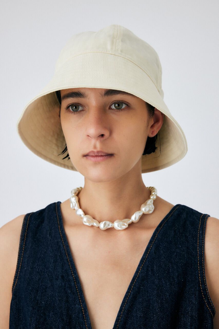 MOUSSY「ROUND ハット」|その他|O/WHT1