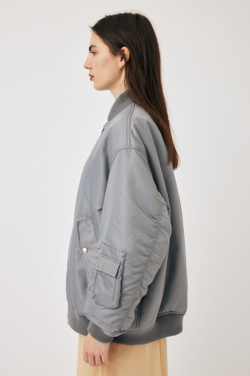 MOUSSY「OVER MA1 ジャケット」|ブルゾン・スタジャン|