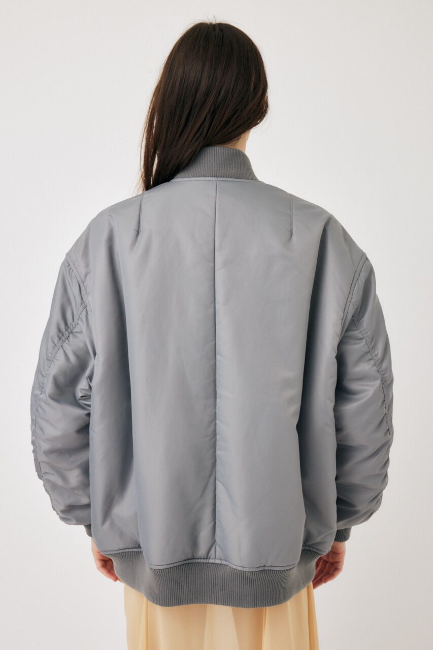 MOUSSY「OVER MA1 ジャケット」|ブルゾン・スタジャン|