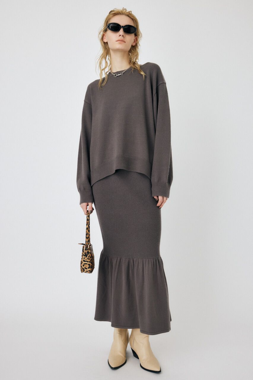 MOUSSY「OVERSIZED KNIT トップス」|ニット・セーター|