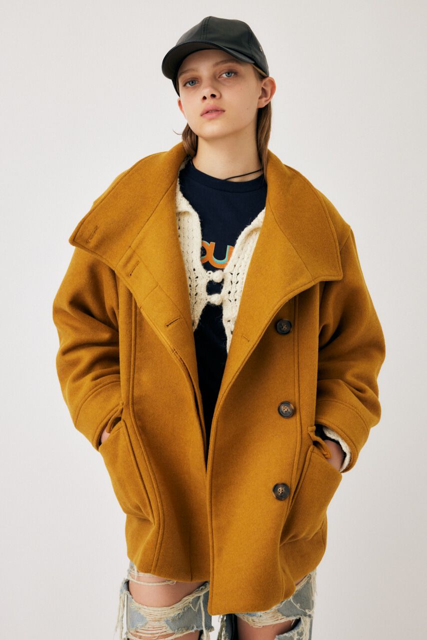 MOUSSY「STAND COLLAR MIDDLE コート」|その他|