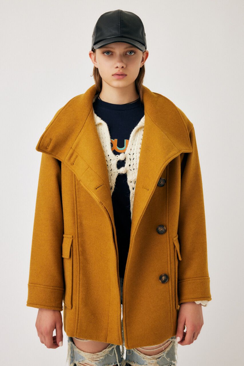 MOUSSY「STAND COLLAR MIDDLE コート」|その他|