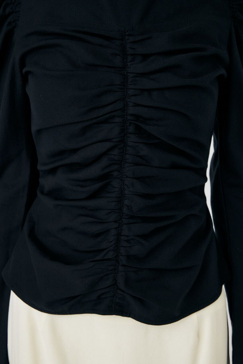 MOUSSY「PUFF SLEEVE GATHER ブラウス」|シャツ・ブラウス|