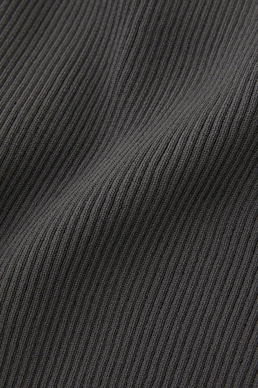 MOUSSY「ﾘｻｲｸﾙﾎﾟﾘｴｽﾃﾙ使用 経年劣化の少ないﾘﾌﾞﾆｯﾄ ｼﾝﾌﾟ  」|ニット・セーター|