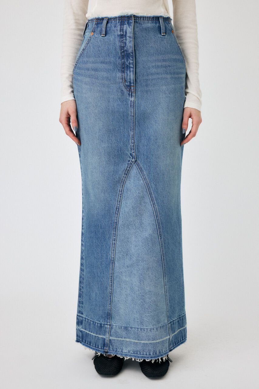 MOUSSY「MERMAID DENIM LONG SKIRT」|スカート|