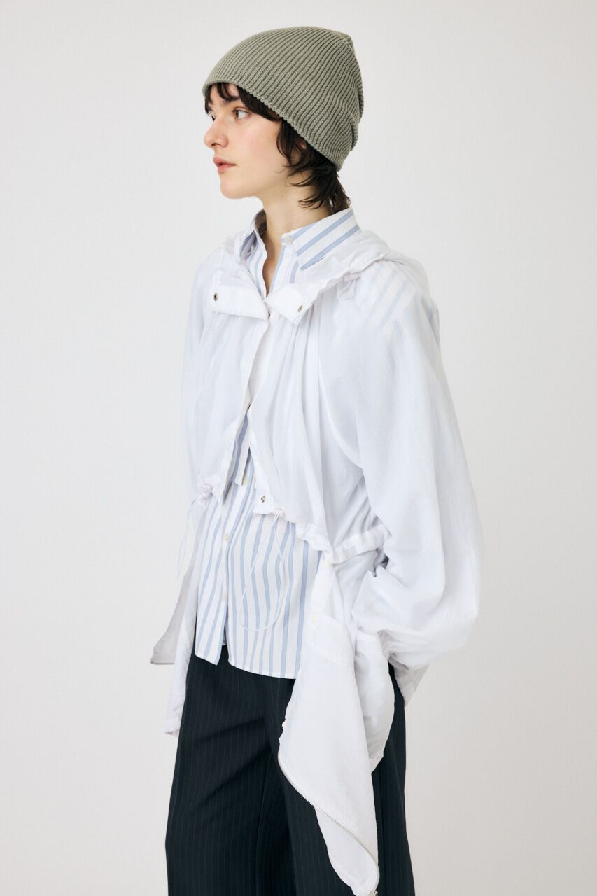MOUSSY「2WAY SEMI SHEER ジャケット」|その他|