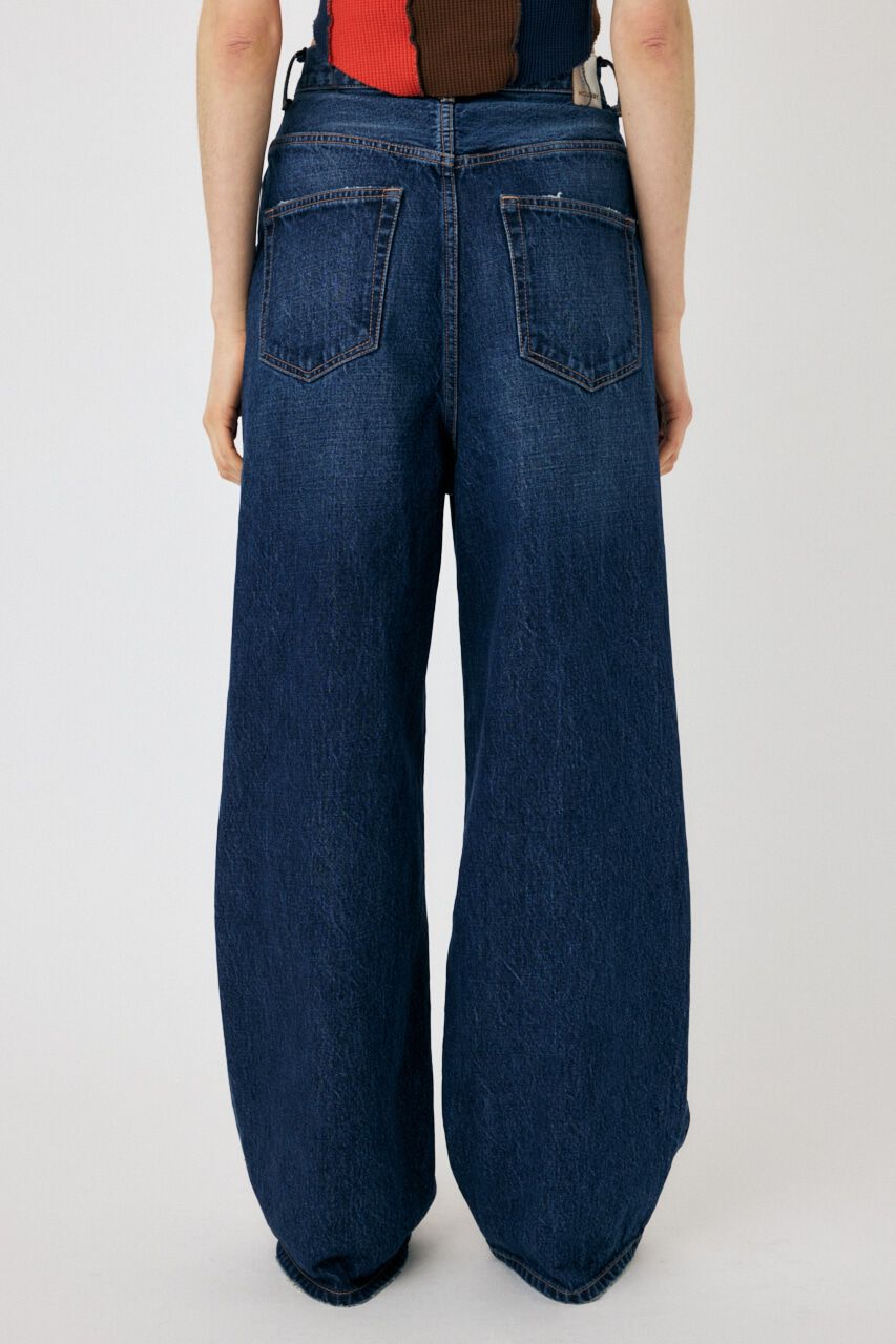 MOUSSY「LOW CROTCH BAGGY」|デニム|