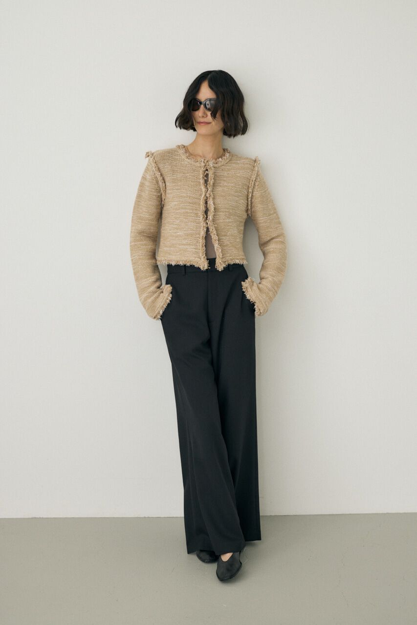 MOUSSY「シーズンレスワイドパンツ　リサイクルポリエステル使用」|その他|