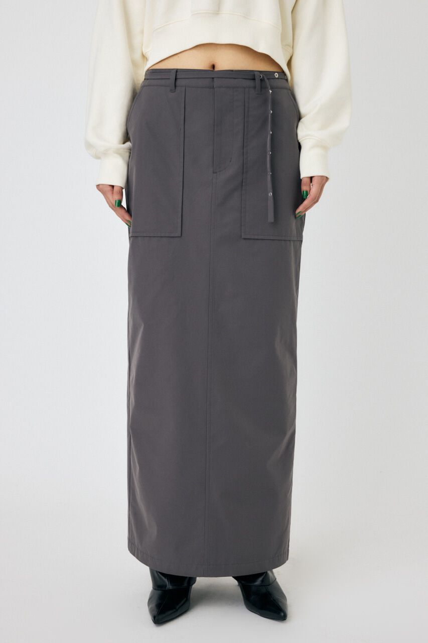 MOUSSY「STRETCH マキシスカート」|スカート|