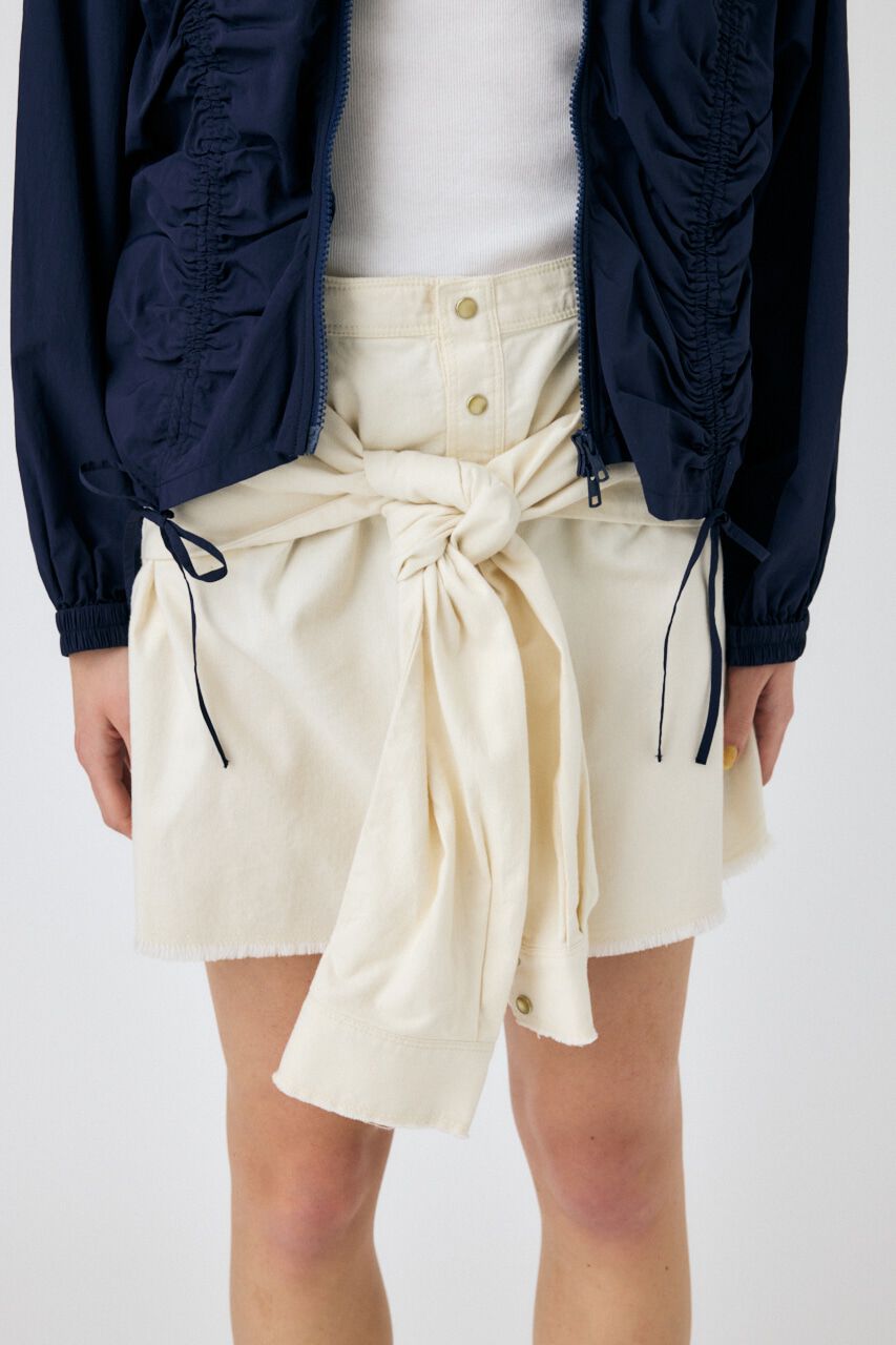 MOUSSY「BLEACH CHECK スカート」|スカート|