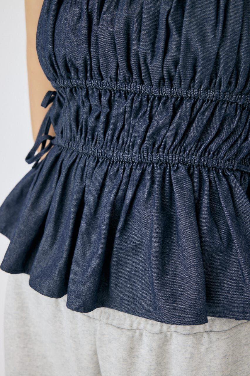 MOUSSY「DENIM LIKE GABBY キャミ」|キャミソール|